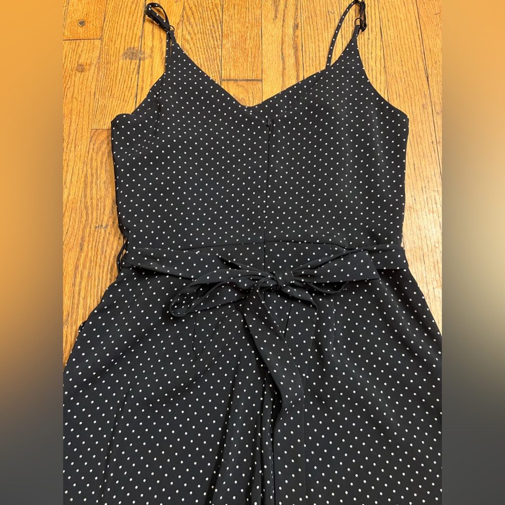 EUC Navy Carolina Belle capri wide leg romper Size 2 - Picture 4 of 5